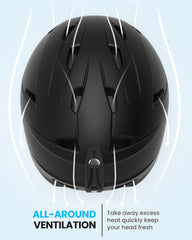 OutdoorMaster Anoa helmet rear dial image showing adjustable secure fit