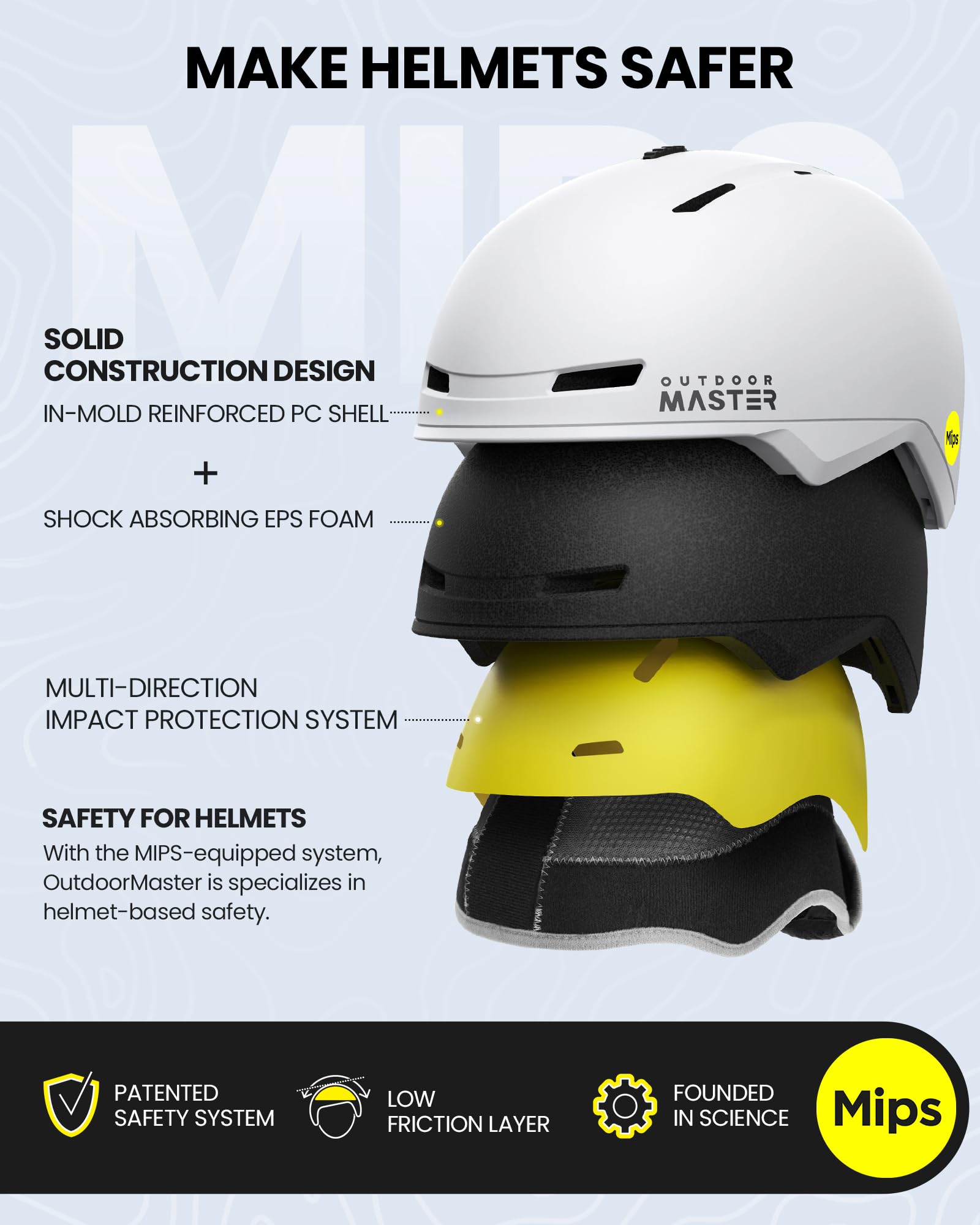 OutdoorMaster vent slider detail demonstrating glove-friendly control and cooling
