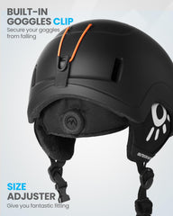 OutdoorMaster plush earmuffs and removable fleece liners for warm comfort