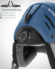 OutdoorMaster EPS foam liner detail demonstrating impact absorption benefit