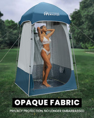 OutdoorMaster fabric close-up displaying opaque silver-plated weave for privacy benefit