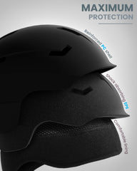 OutdoorMaster goggle front lens with anti-fog clarity for better vision