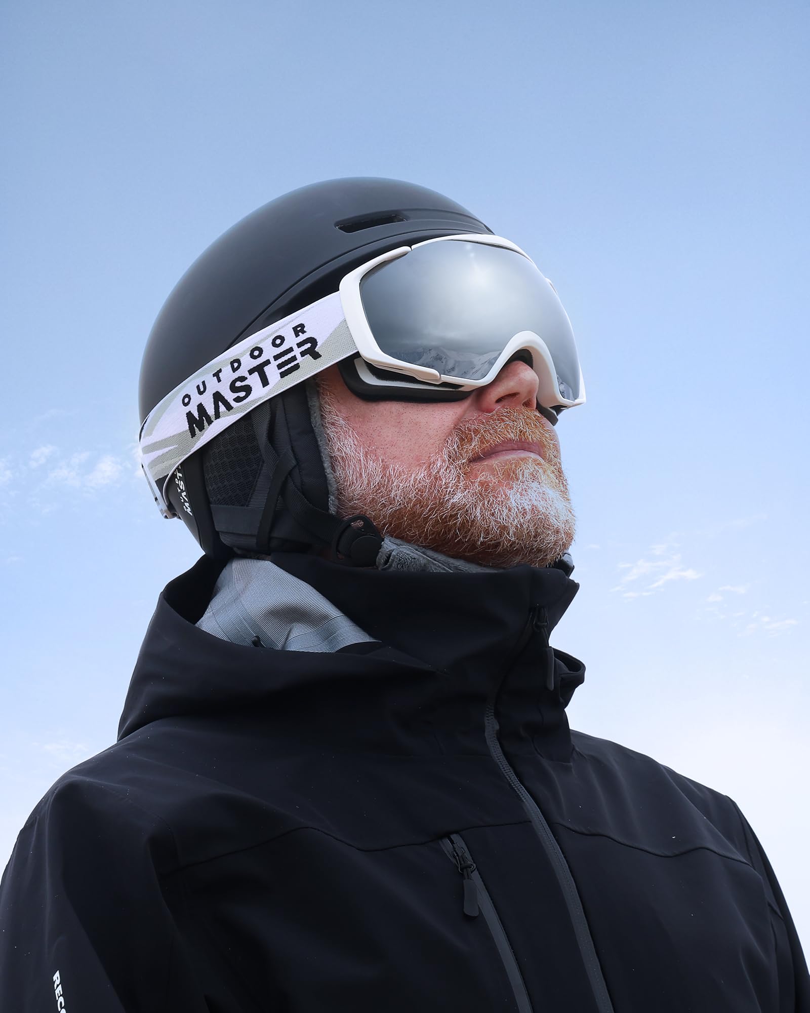 OutdoorMaster goggles over prescription glasses showing OTG comfort benefit