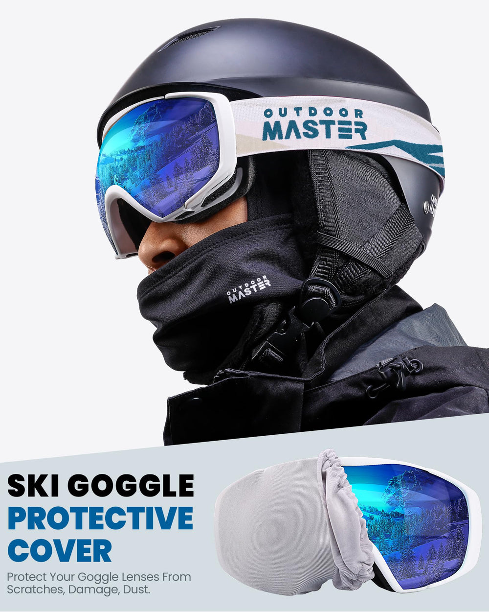 OutdoorMaster OTG fit over eyeglasses for comfortable wear with frames