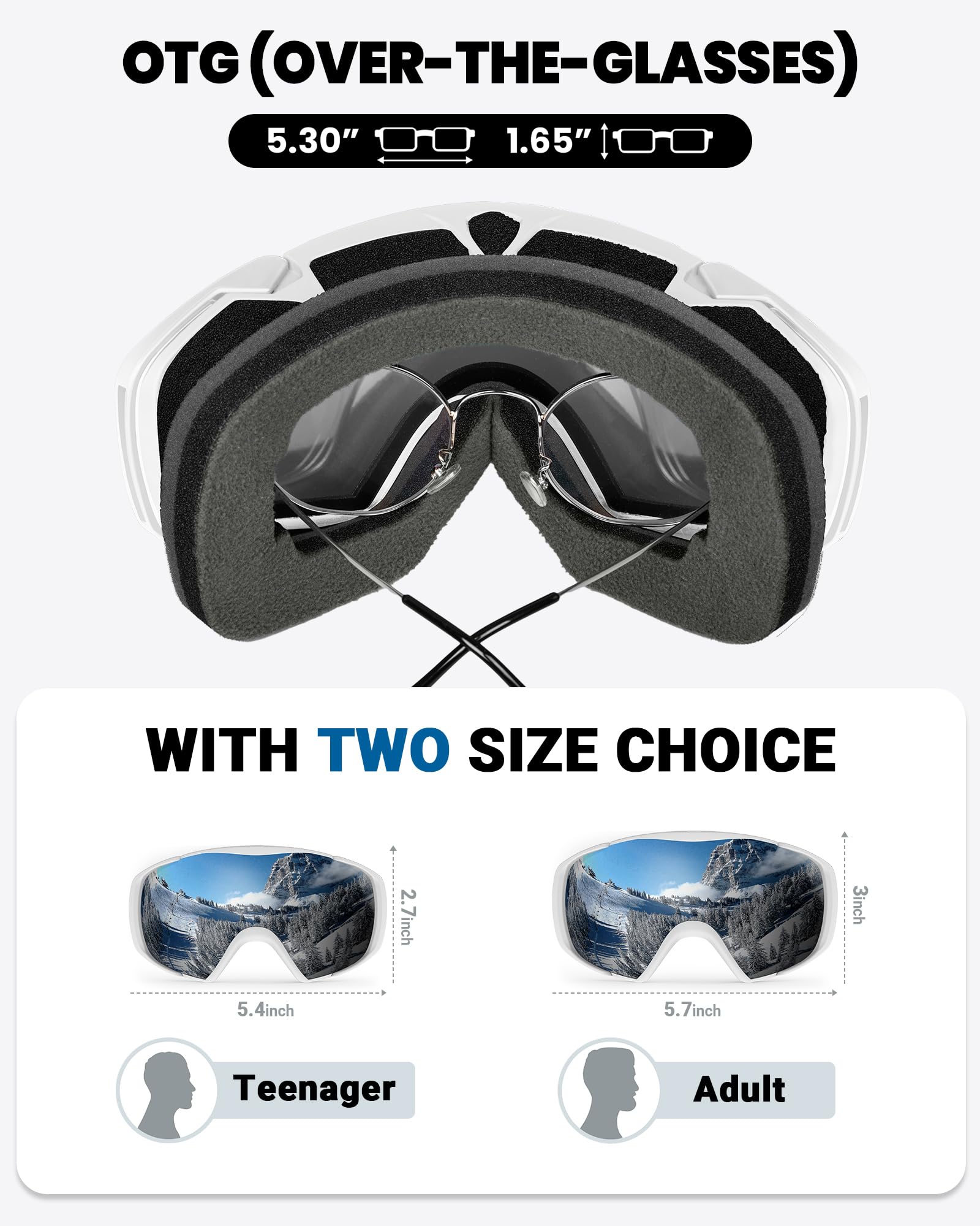 OutdoorMaster side view showing strap and triple-layer foam for comfort benefit