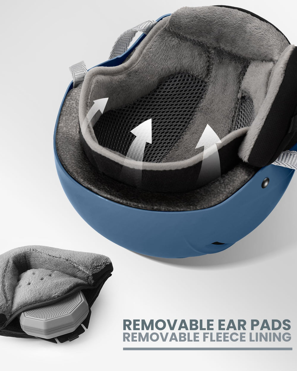 OutdoorMaster Kelvin II in use on skier illustrating fit, stability, and unobstructed sightlines
