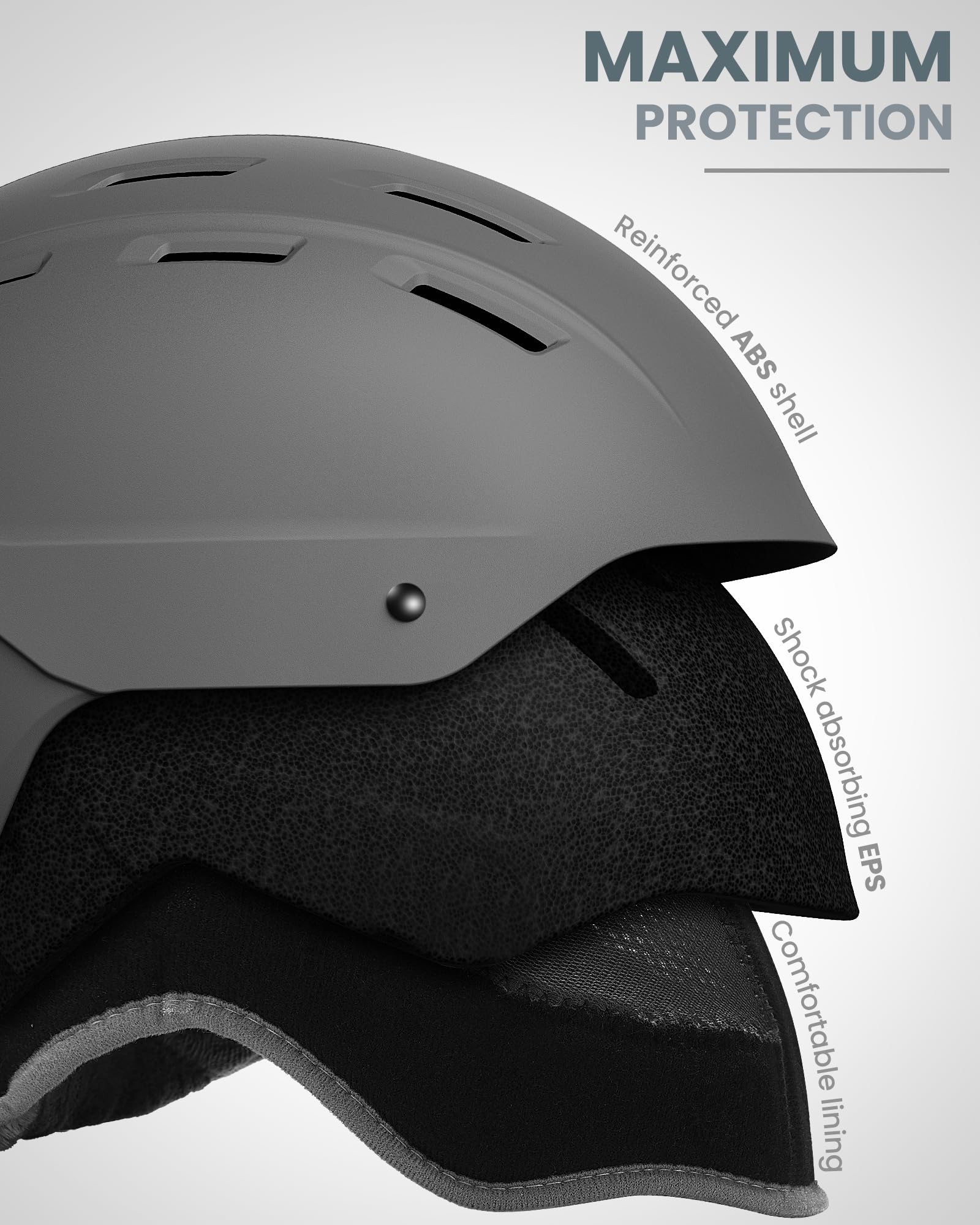 OutdoorMaster top vents close-up showing 14 ventilation holes for airflow