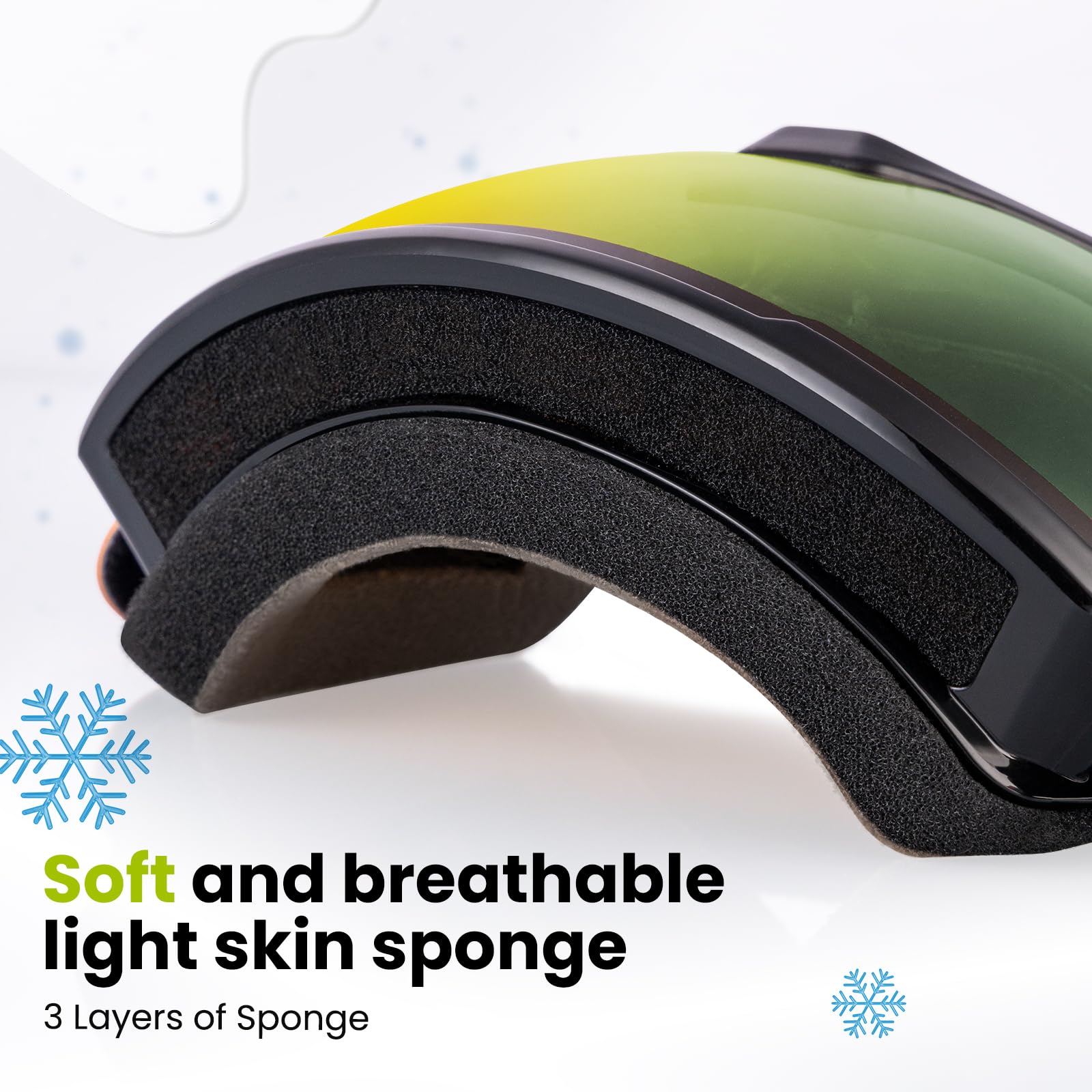 OutdoorMaster soft TPU frame close-up offering impact-absorbing protection