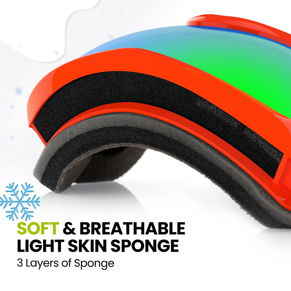 OutdoorMaster Lollipop foam and frame detail showing soft TPU comfort and impact cushion