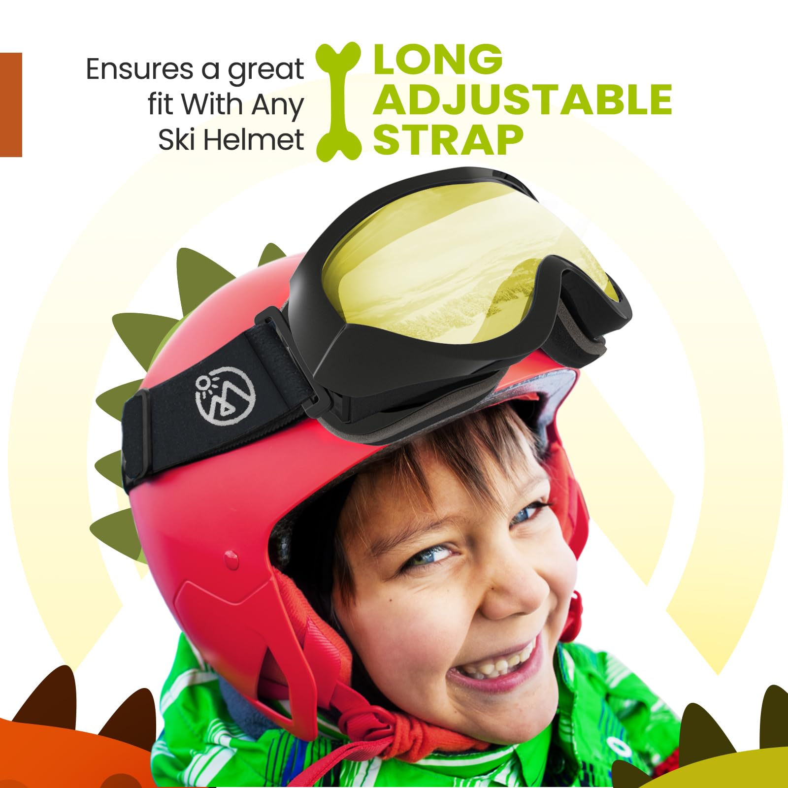 OutdoorMaster Lollipop soft TPU frame close-up highlighting flexible safety design