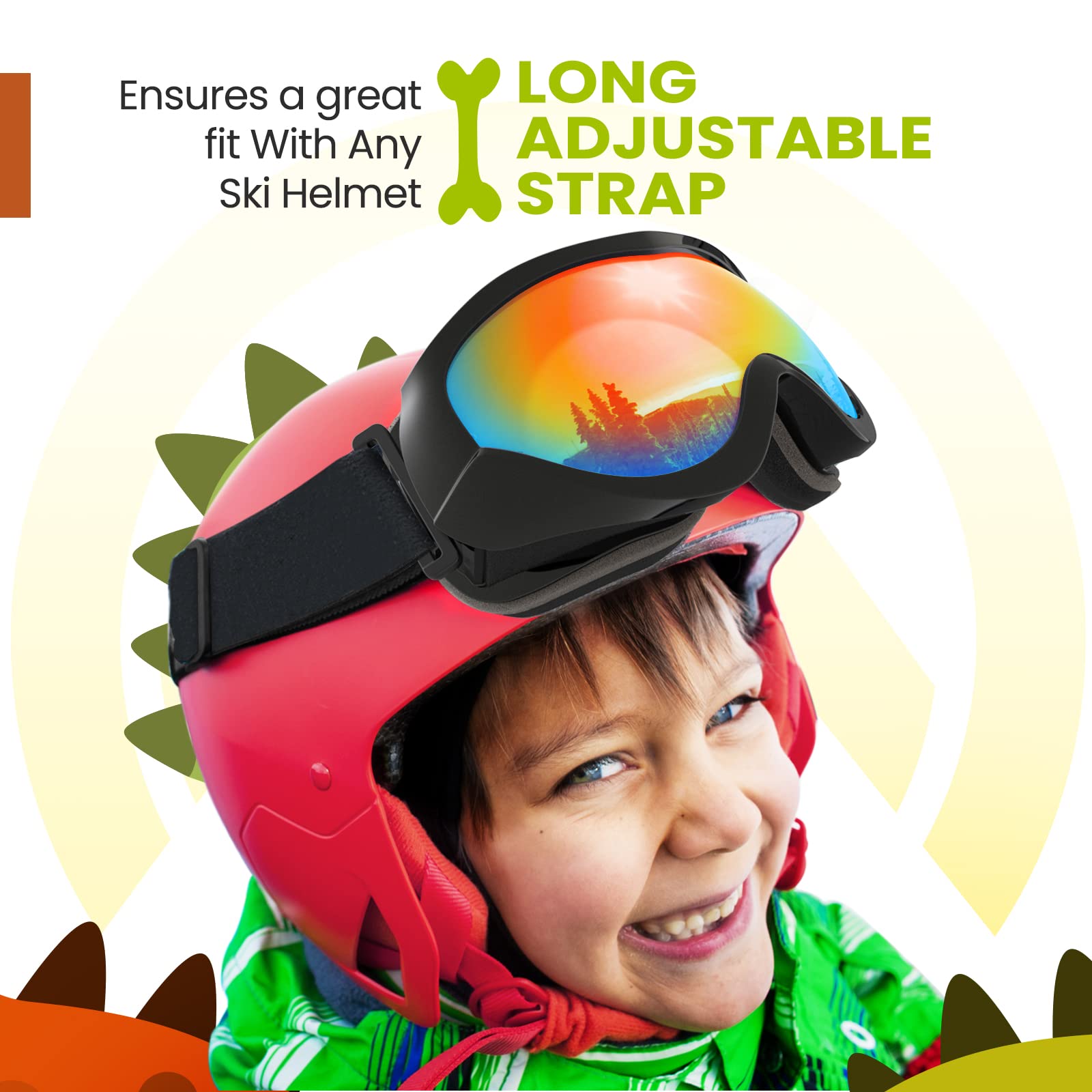 OutdoorMaster close-up of soft TPU frame highlighting impact absorption for safety