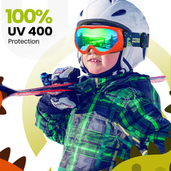 OutdoorMaster Lollipop lens closeup showing UV400 protection and reduced glare