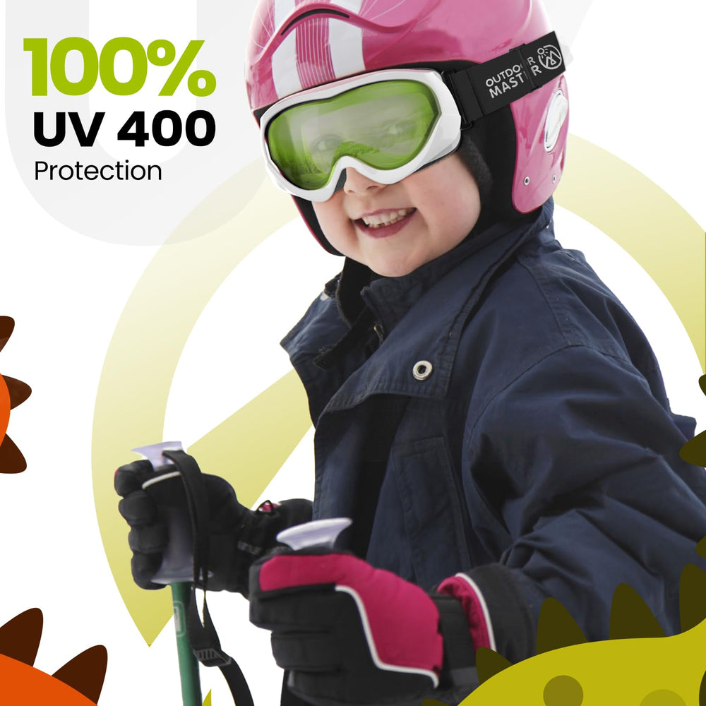 OutdoorMaster Lollipop worn over prescription glasses illustrating OTG fit and convenience