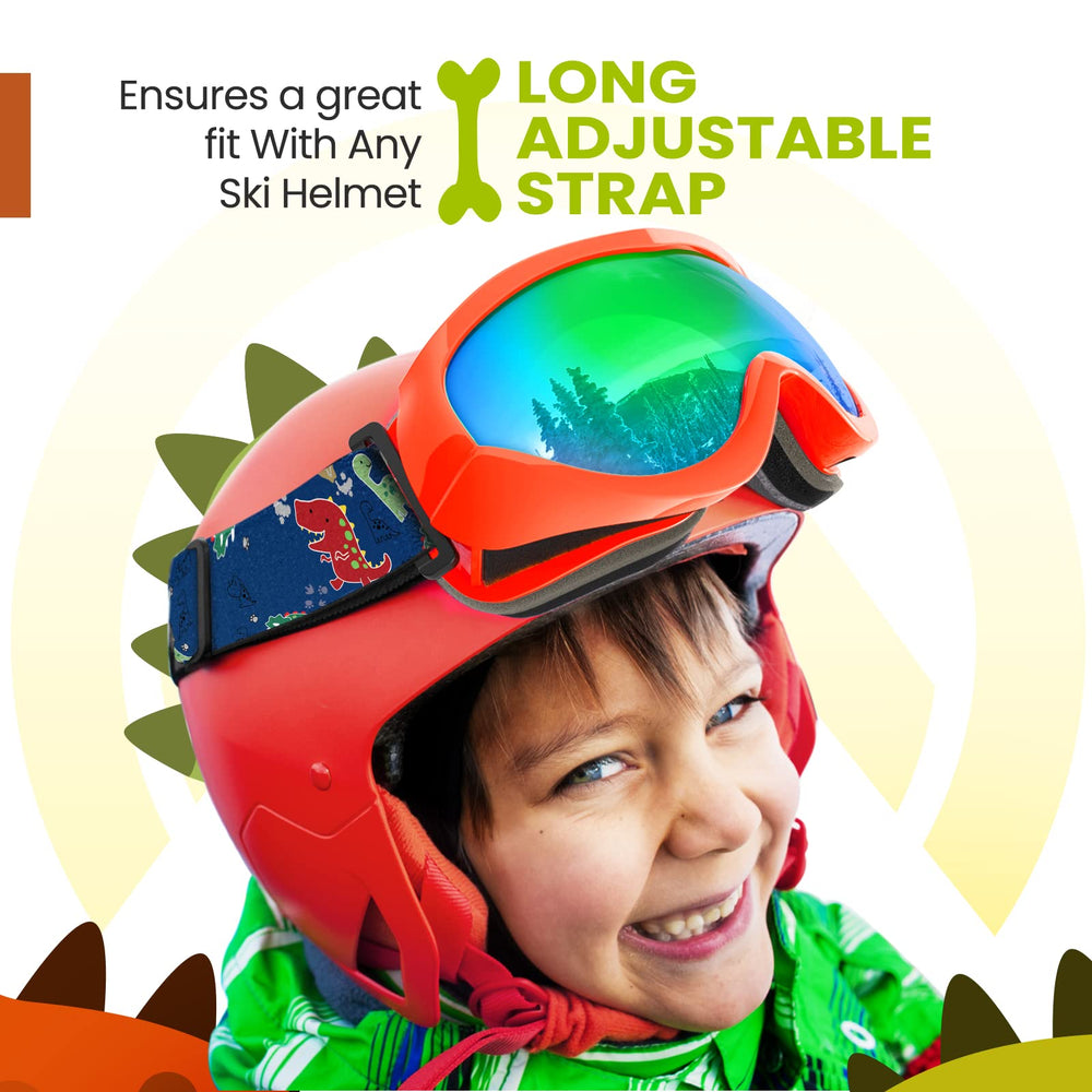 OutdoorMaster Lollipop side profile showing adjustable strap for secure helmet fit
