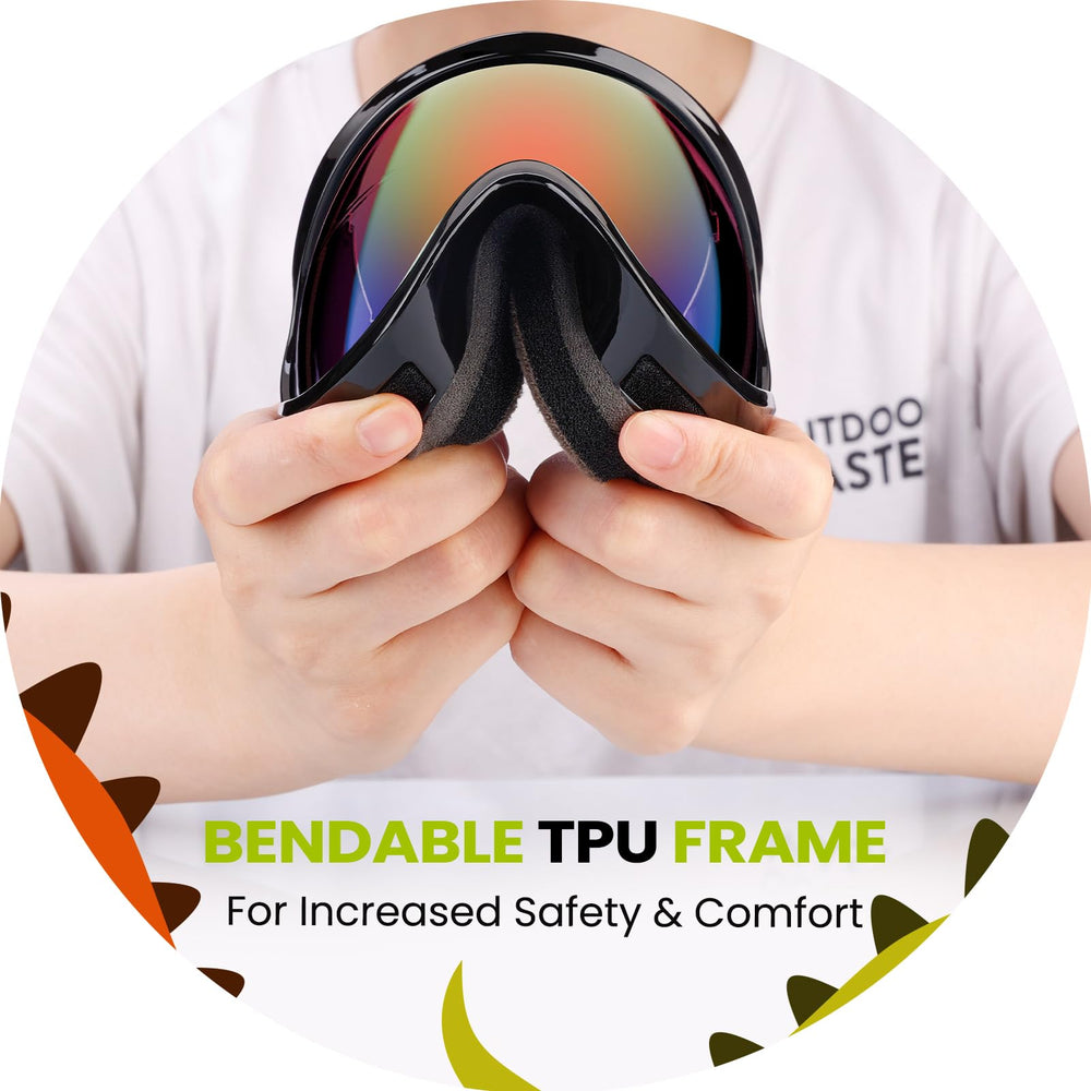 OutdoorMaster OTG fit over glasses showing room for spectacles and comfort benefit