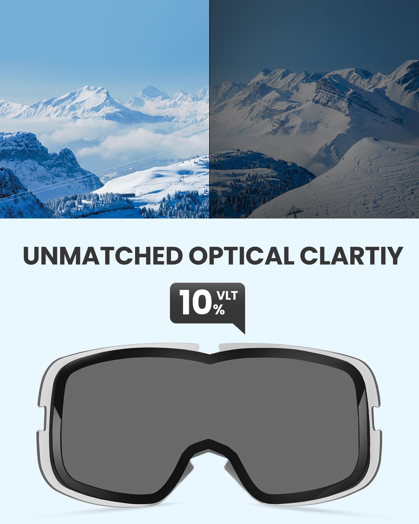 OutdoorMaster Owl side profile highlighting flexible TPU frame for comfort