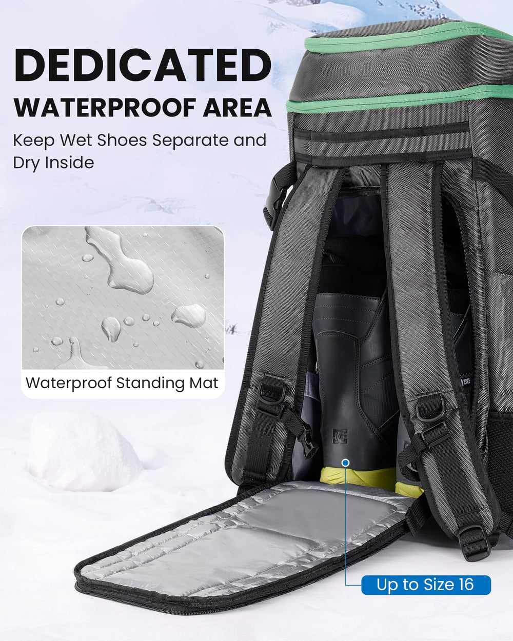 OutdoorMaster side pocket close-up for small items and fast retrieval