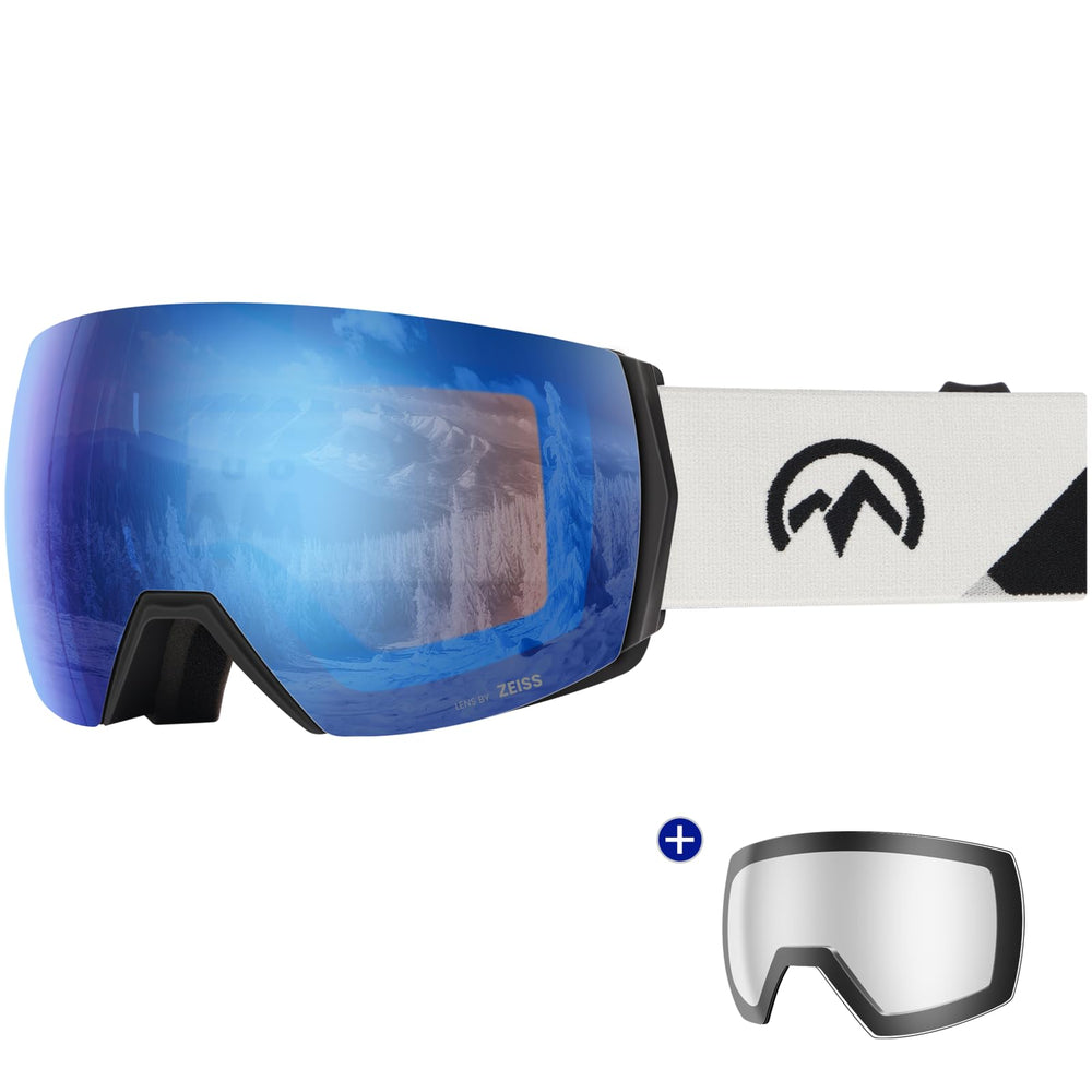 OutdoorMaster front view showing ZEISS lens clarity and wide field of view benefit