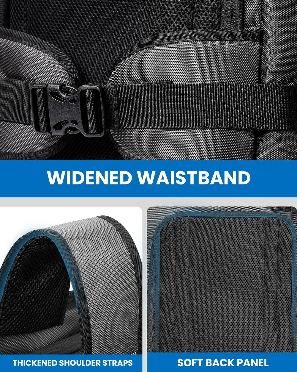 OutdoorMaster waterproof base detail protecting gear from wet snow