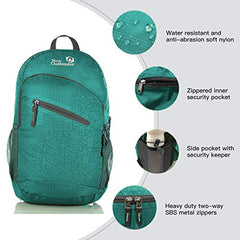Outlander close-up of zipper and nylon fabric showing durable construction