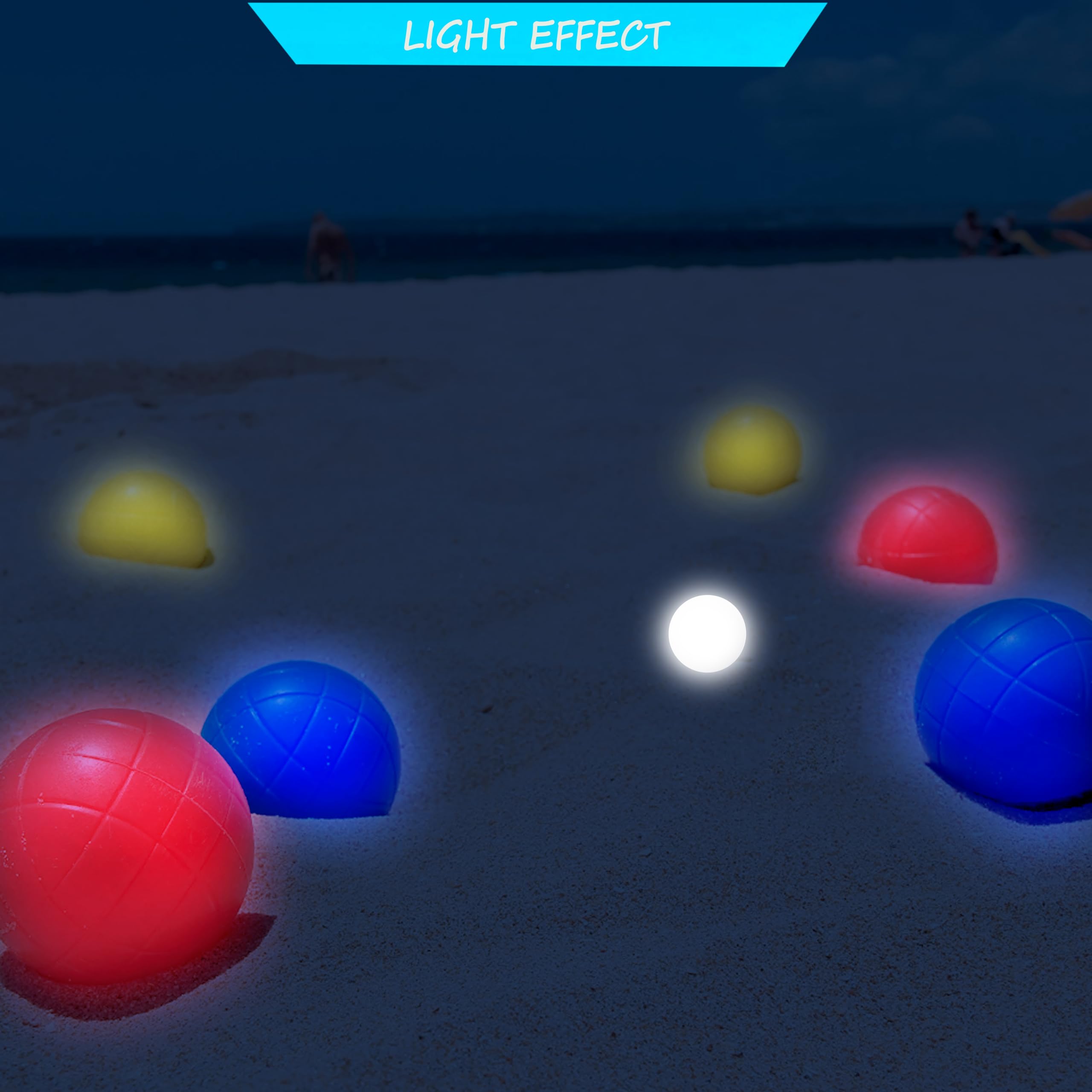 OUTOSS pallino on grass in game setting improving night play accuracy
