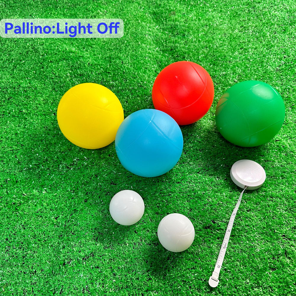 OUTOSS pallino beside ruler showing 2-inch size for compatibility confirmation