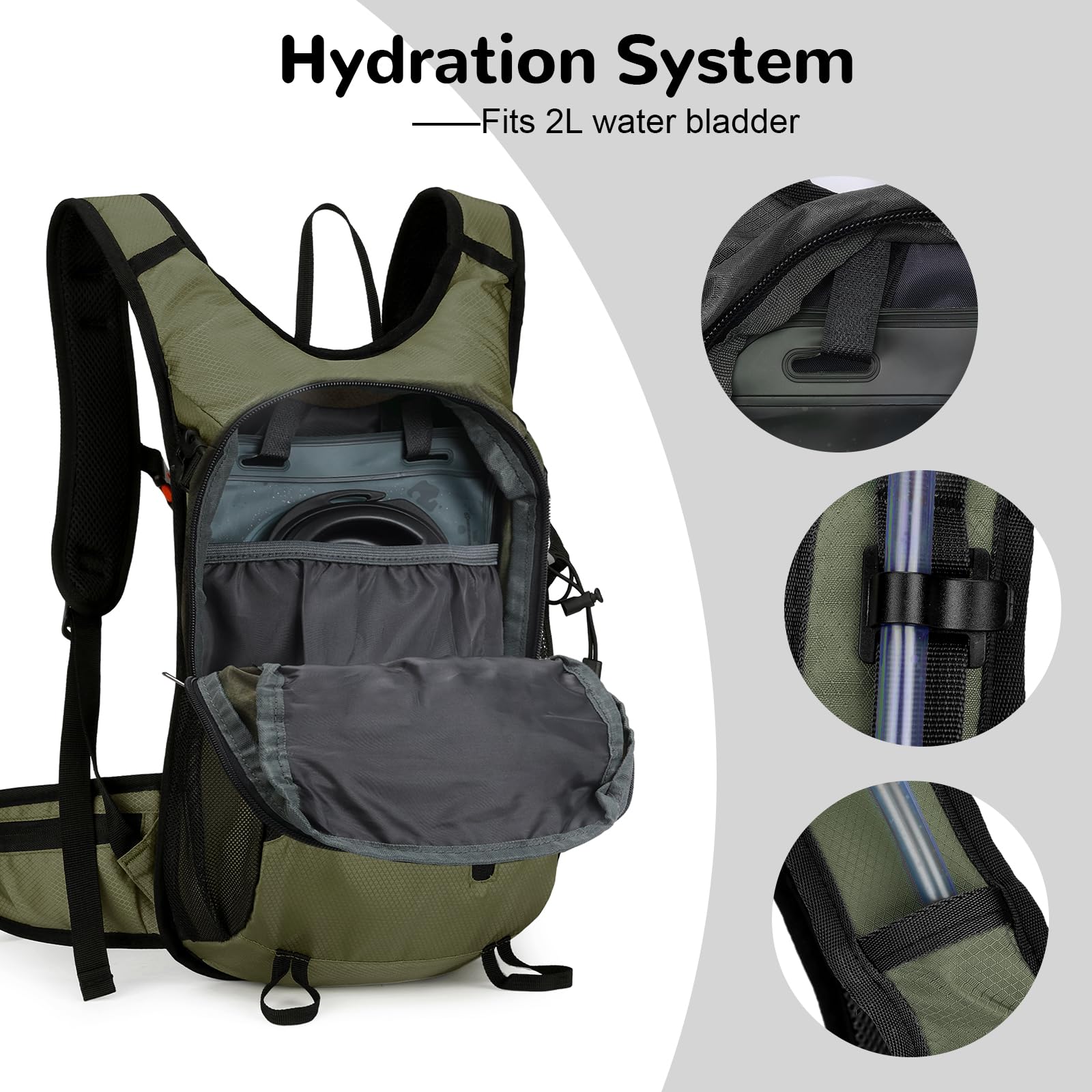 Outplea reflective straps closeup enhancing visibility and low-light safety