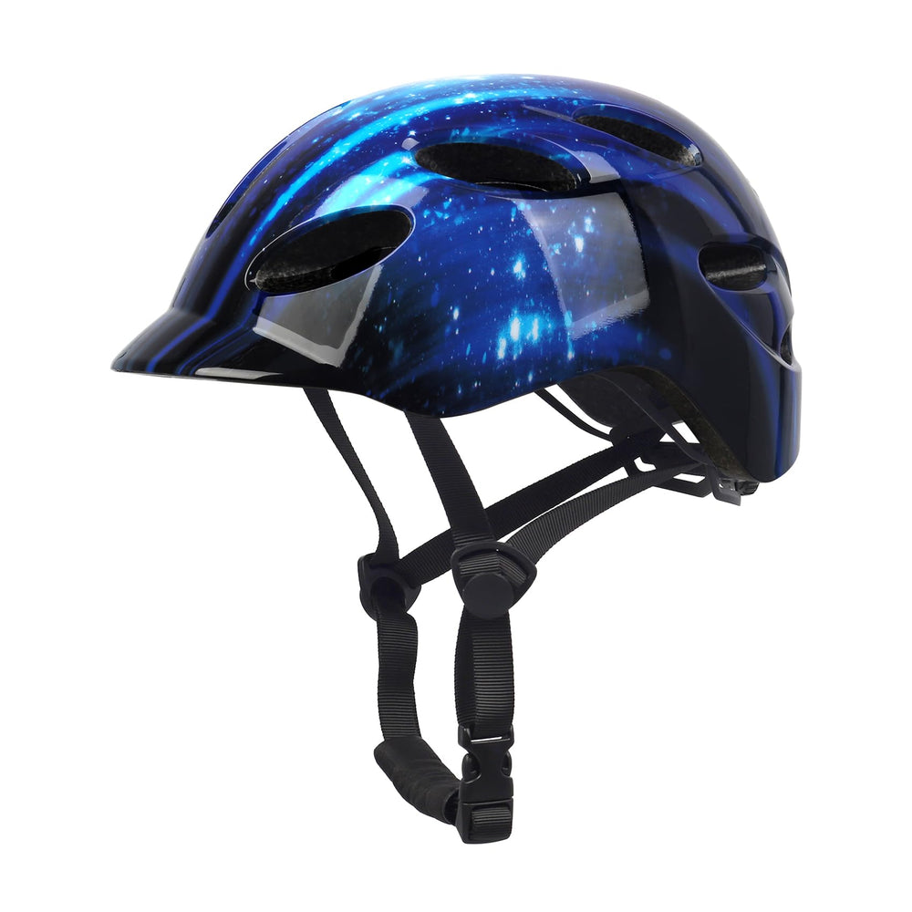 OUWOR Galaxy front view showing colorful design and secure fit benefit