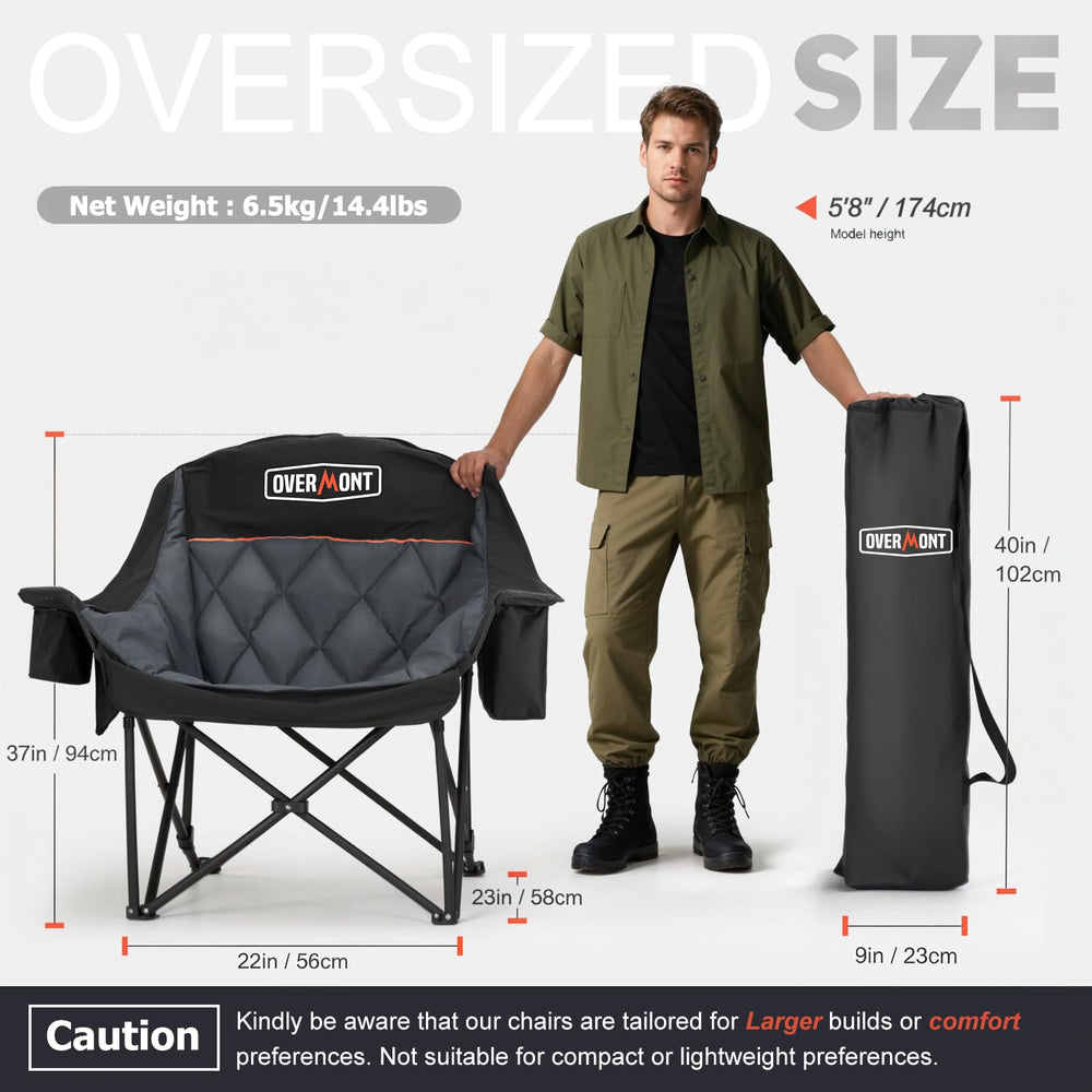 Overmont padded cushion close-up revealing plush comfort and durability
