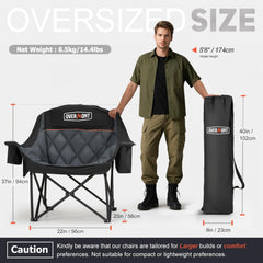 Overmont padded cushion close-up revealing plush comfort and durability