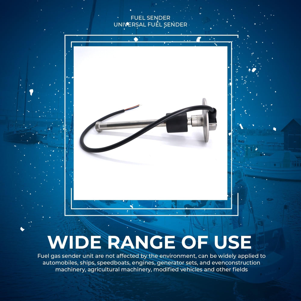 OXCANO sender beside a ruler to show 7-inch (180 mm) length for easy size and fit verification