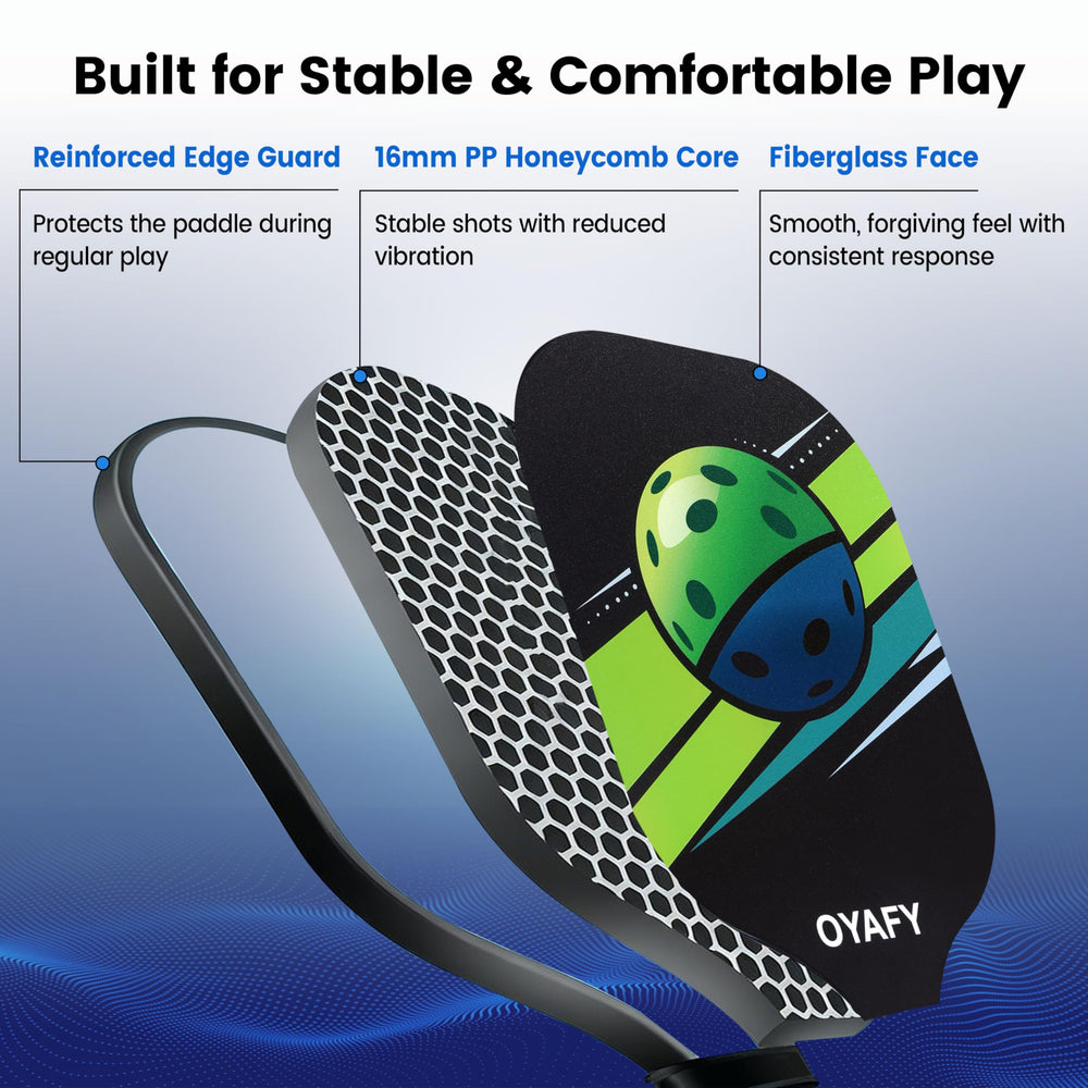 OYAFY honeycomb core cross-section illustrating balanced pop and durability