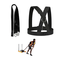 OYINDIZ front view harness showing full belt and rope, durable for training