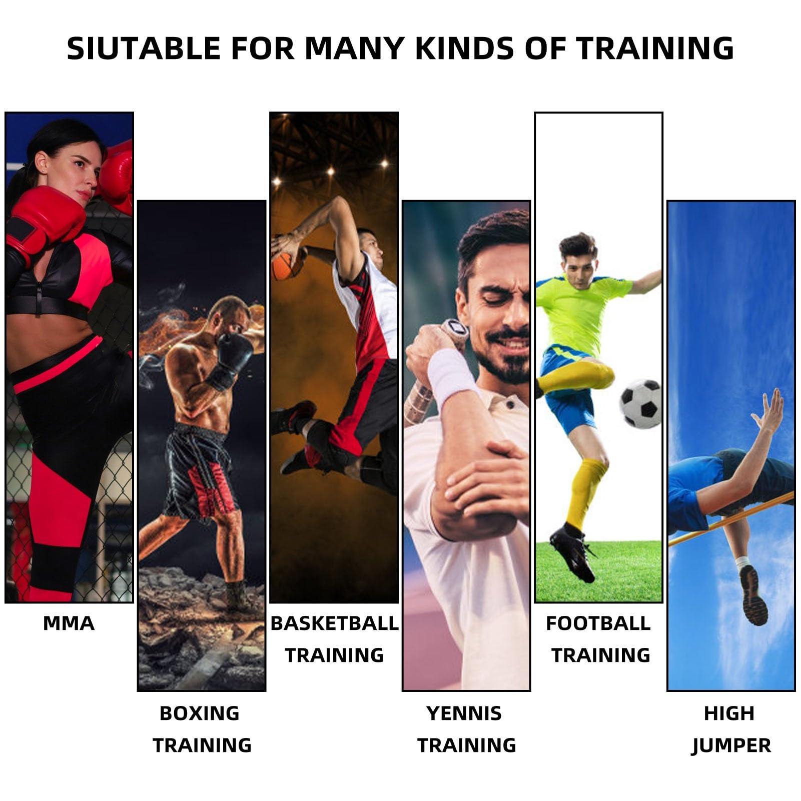 OYINDIZ athlete using bands for shadow boxing to boost power