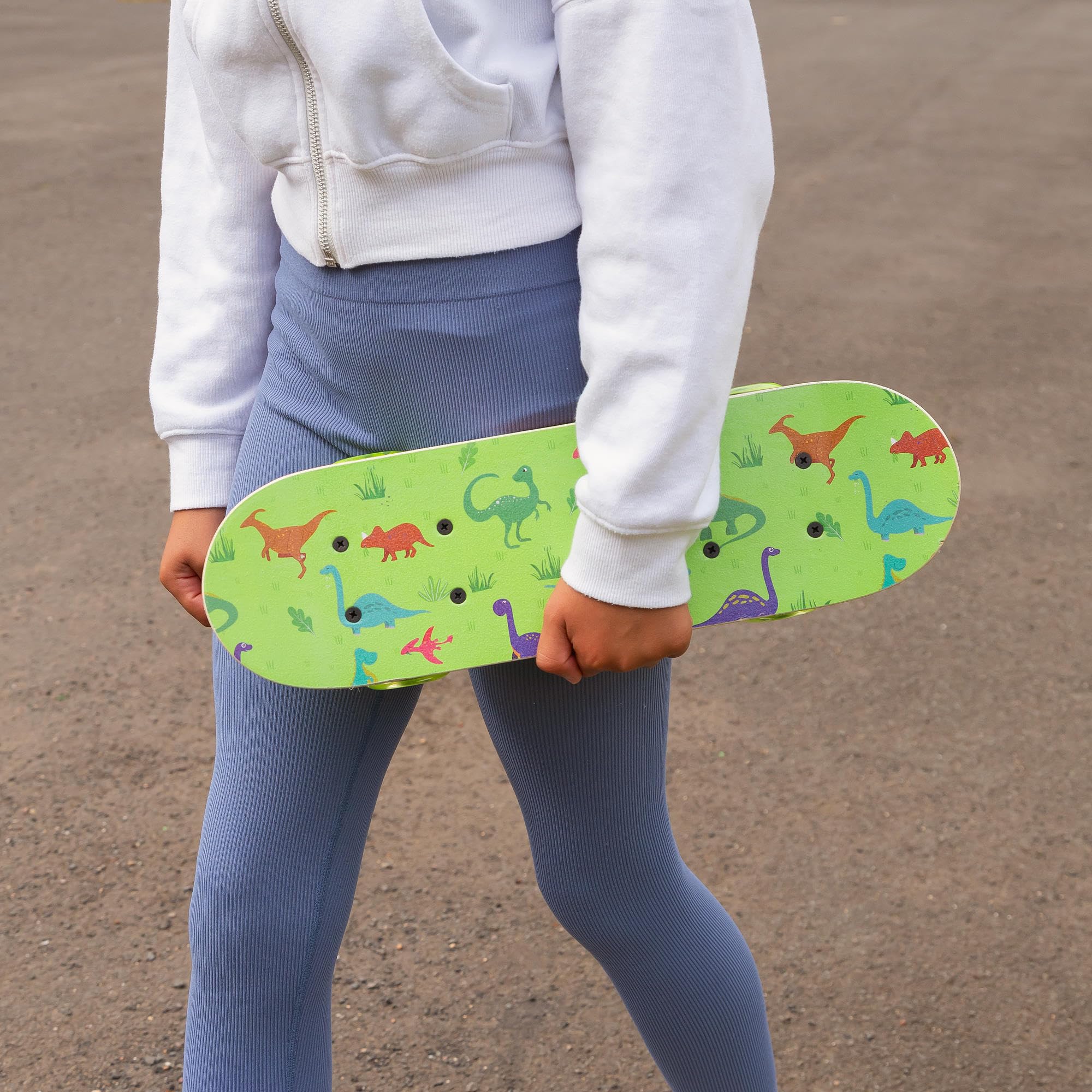 Ozbozz child riding on sidewalk demonstrating control and fun