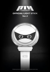 P1Harmony light stick handle close-up showing grip texture and secure strap
