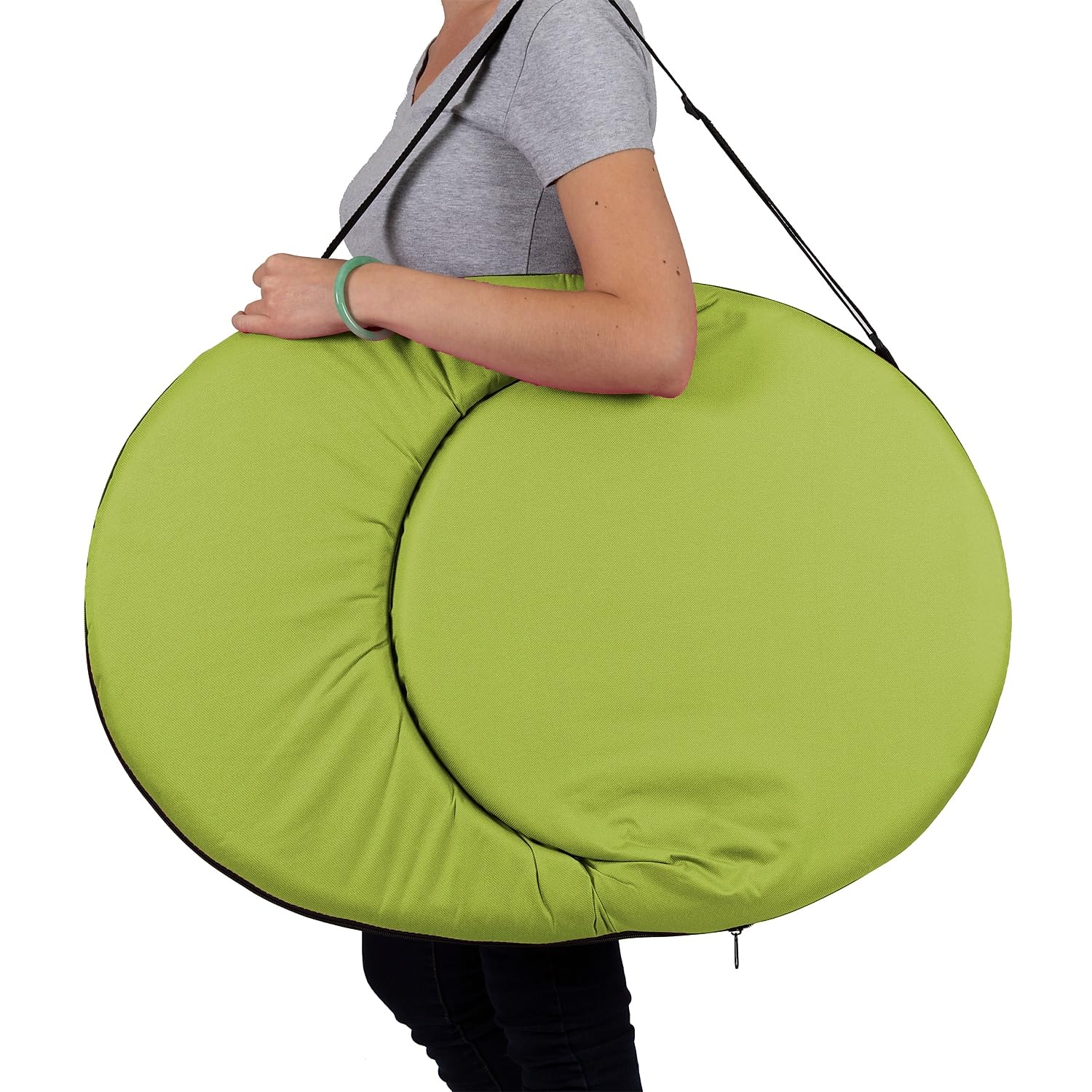 Pacific Play Tents shoulder strap detail for the Stansport chair enabling hands-free carrying