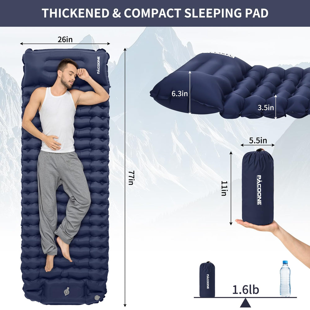 PACOONE side buttons connecting two pads into a secure double bed