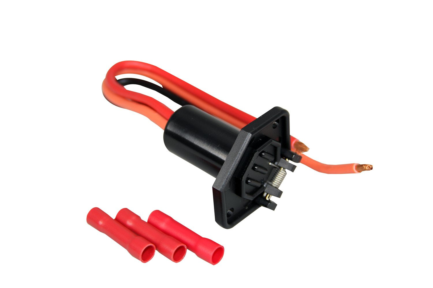 Pactrade Marine close-up of connector pins and latch demonstrating secure electrical contact