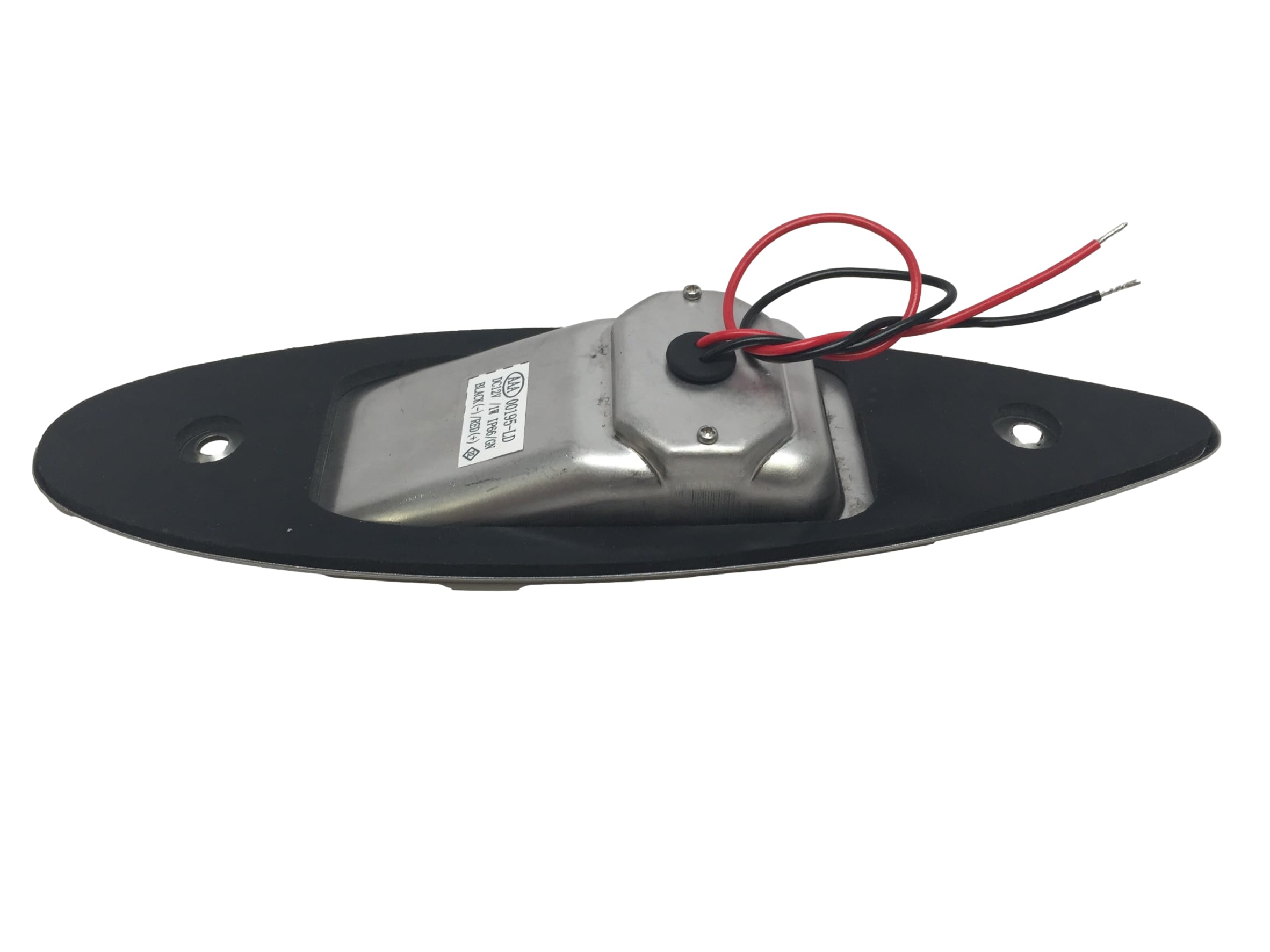 Pactrade Marine polycarbonate lens detail showing clear optics for better beam spread