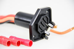 Pactrade Marine tangle-free 8-gauge wires with butt connectors for fast reliable installation