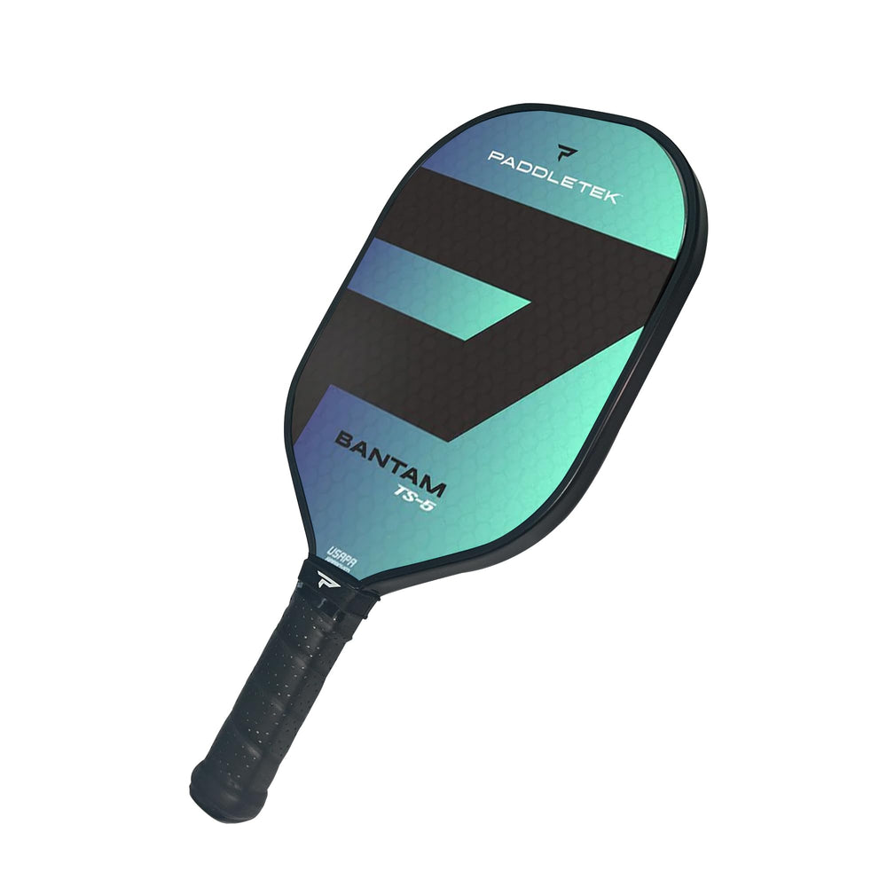 Paddletek Bantam TS-5 front view showing profile and balance benefit