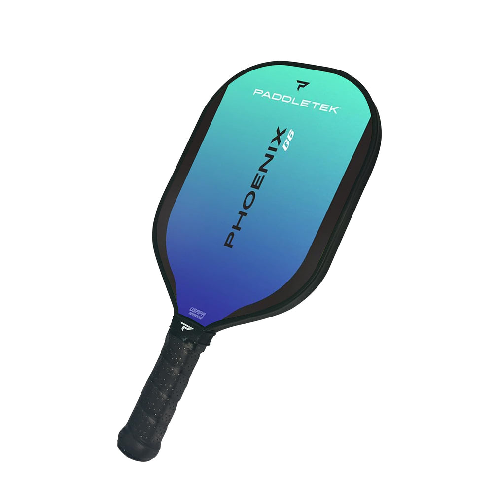 Paddletek Phoenix G6 front view showing balanced shape and edge guard for control