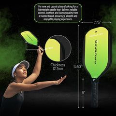 Paddletek Phoenix G6 ultra-cushion high-tack grip improving comfort