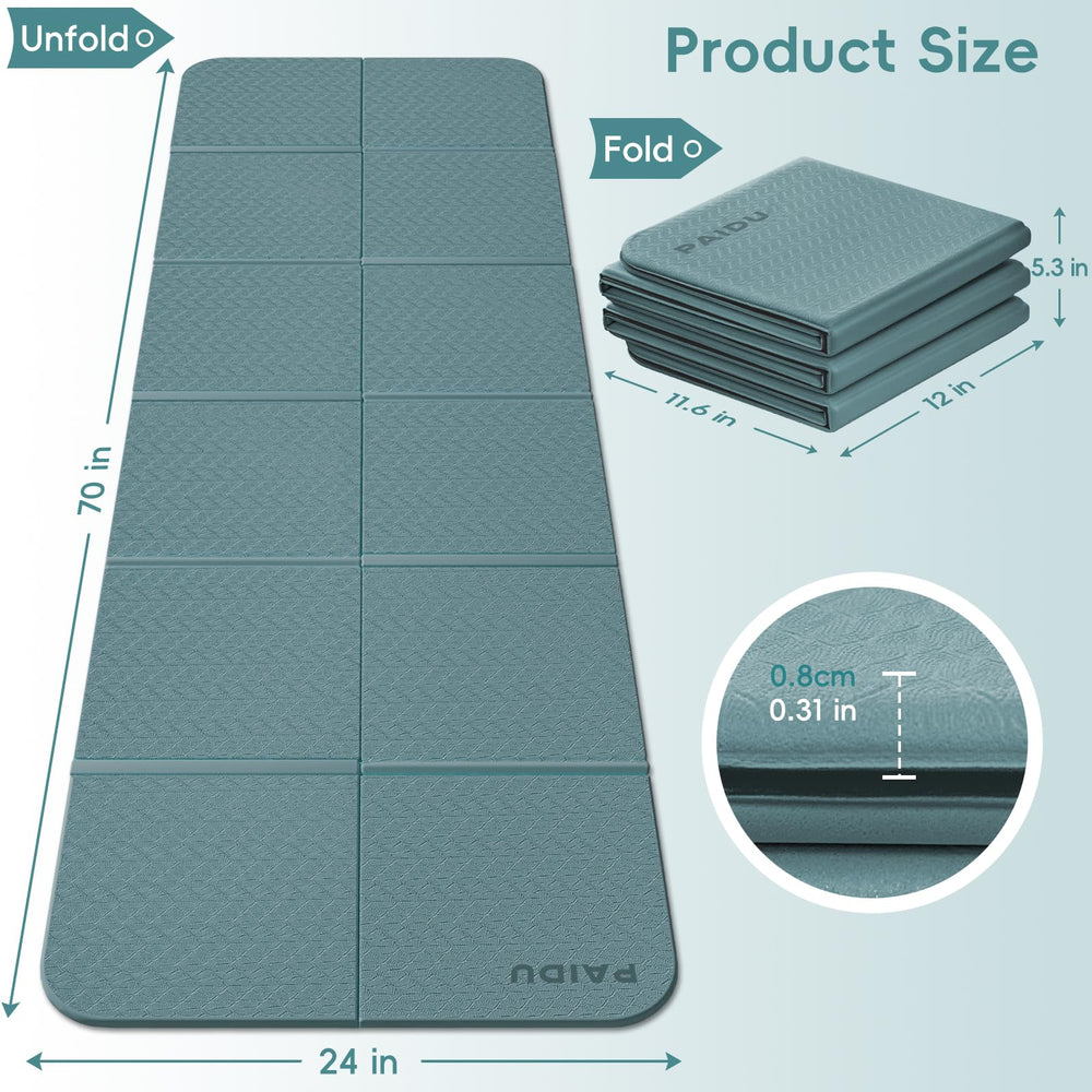 PAIDU folded compact in a suitcase highlighting travel convenience