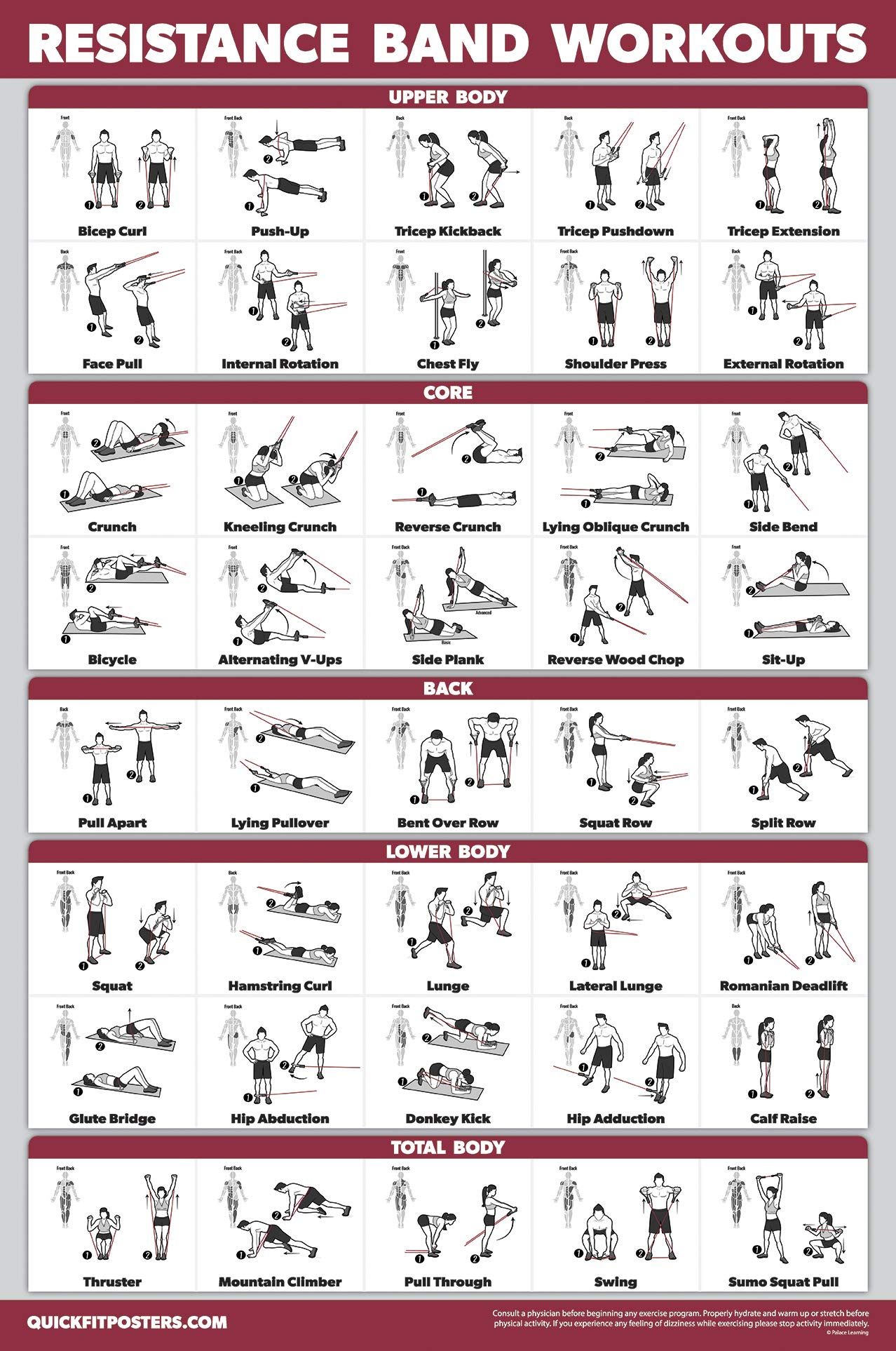 Palace Learning suspension training poster detail showing anchor and body positions