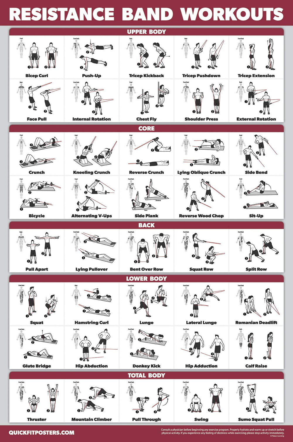 Palace Learning suspension training poster detail showing anchor and body positions