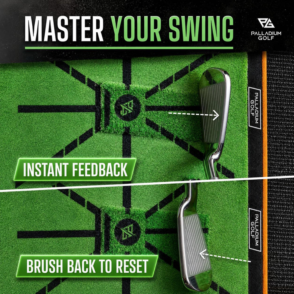 Palladium Golf ball marker detail for consistent setup and repeatable practice