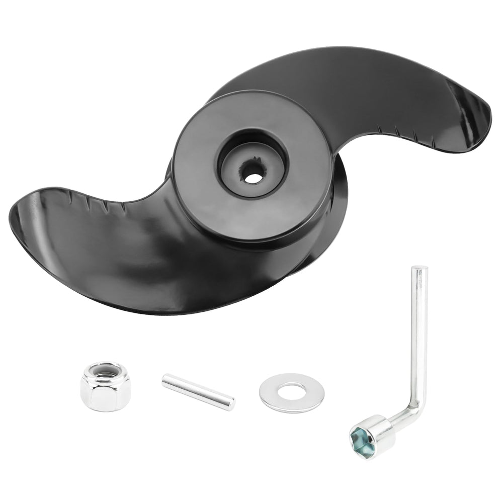 PalpitateC MKP-38 front view showing blade shape and smooth finish for reliable thrust