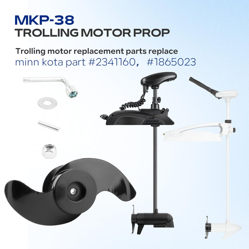 PalpitateC MKP-38 side profile illustrating flared blade geometry for efficient flow